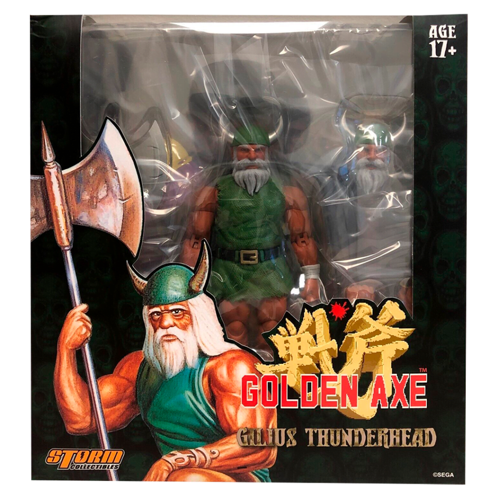 Golden Axe Gilius Thunderhead And Chicken Leg Pack Robot Negro