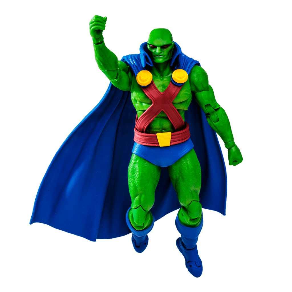 Dc Multiverse Martian Manhunter Gold Label Robot Negro