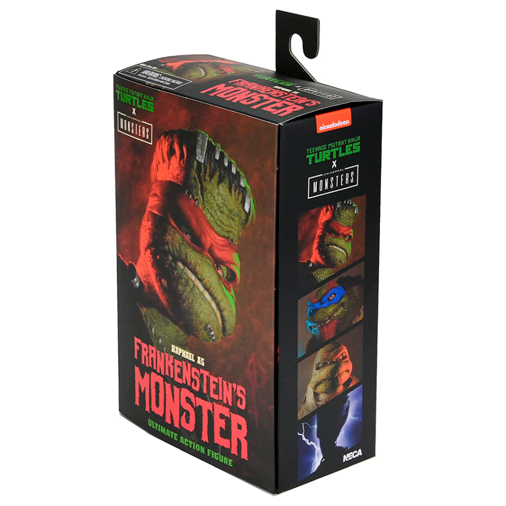 Universal Monsters X Tmnt Raphael As Frankensteins Monster Robot Negro