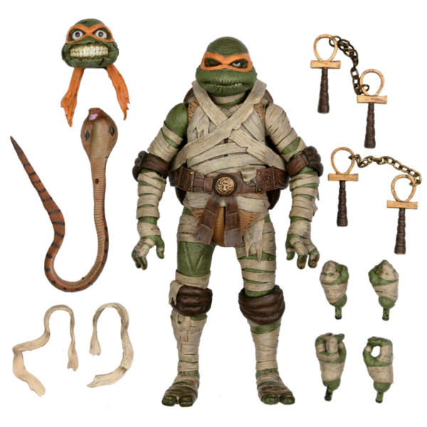 Universal Monsters x TMNT Michelangelo as The Mummy - Imagen 5