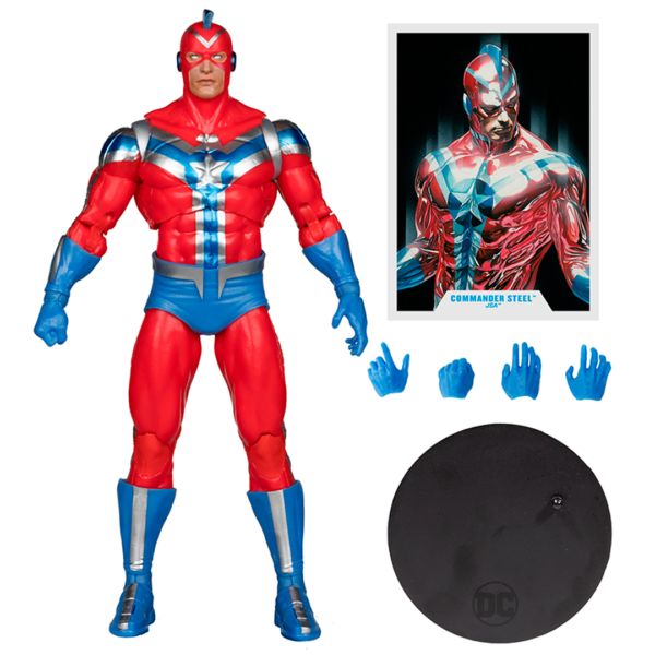 DC Multiverse JSA Commander Steel (Gold Label) - Imagen 5