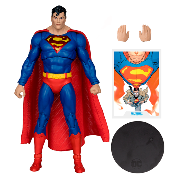 DC Multiverse Action Comics Superman (Gold Label) - Imagen 5