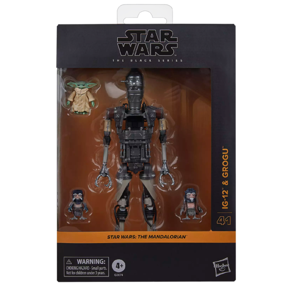 Star Wars The Black Series Deluxe The Mandalorian IG-12 & Grogu - Imagen 7