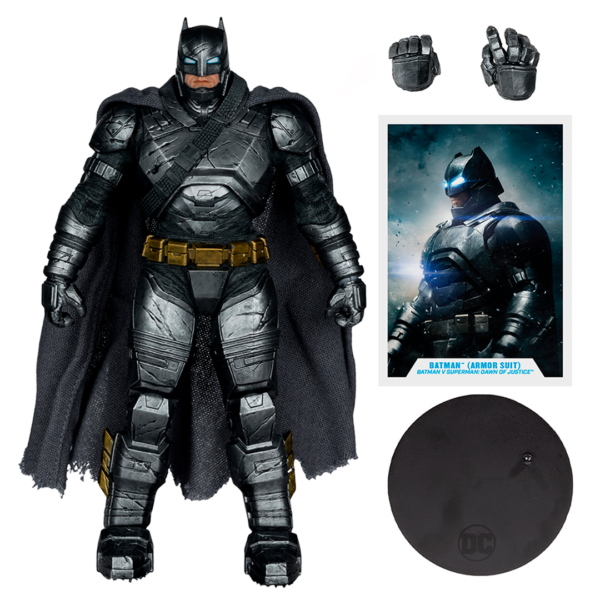 DC Multiverse Batman V Superman Batman Armor Suit - Imagen 5