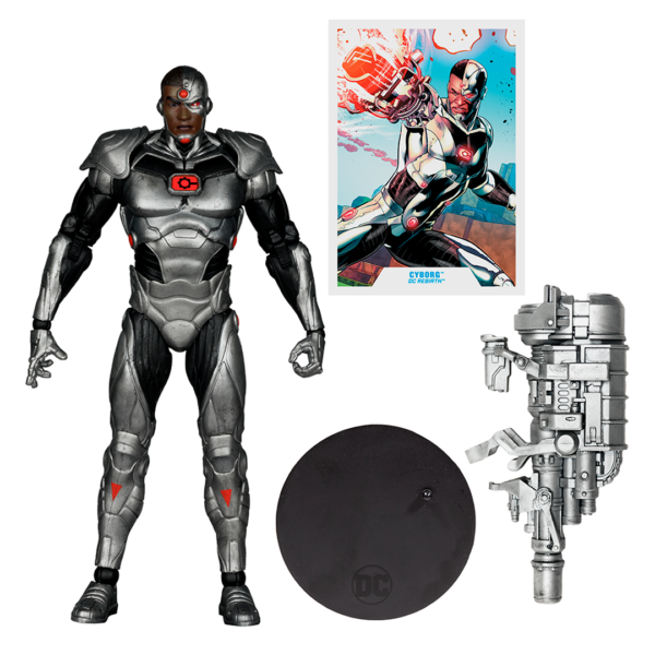 DC Multiverse DC Rebirth Cyborg - Imagen 5