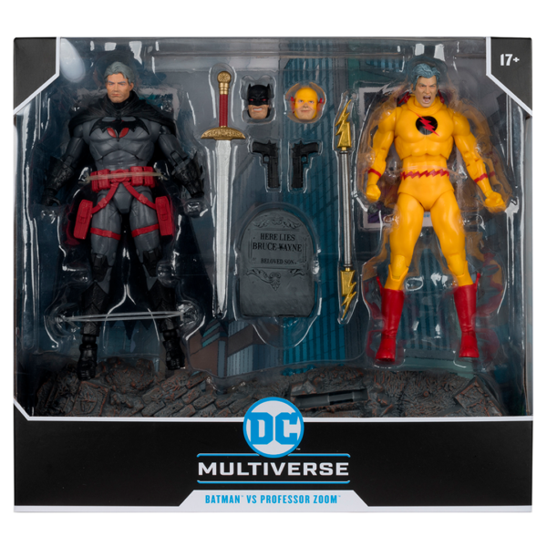 DC Multiverse Flashpoint Batman vs. Professor Zoom 2-Pack - Imagen 6