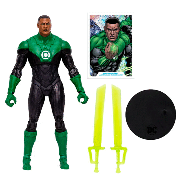 DC Multiverse Endless Winter Green Lantern John Stewart - LOOSE