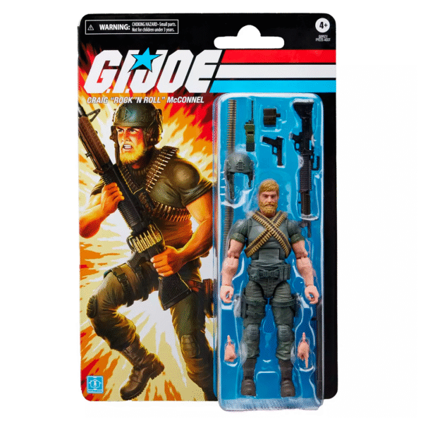 G.I. Joe Classified Series Retro Craig “Rock ‘N Roll” McConnel - Imagen 8