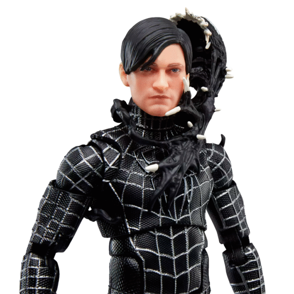 Marvel Legends Spider-Man 3 Black Suit (Tobey Maguire) - Imagen 4