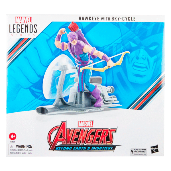 Marvel Legends Hawkeye with Sky-Cycle - Imagen 9