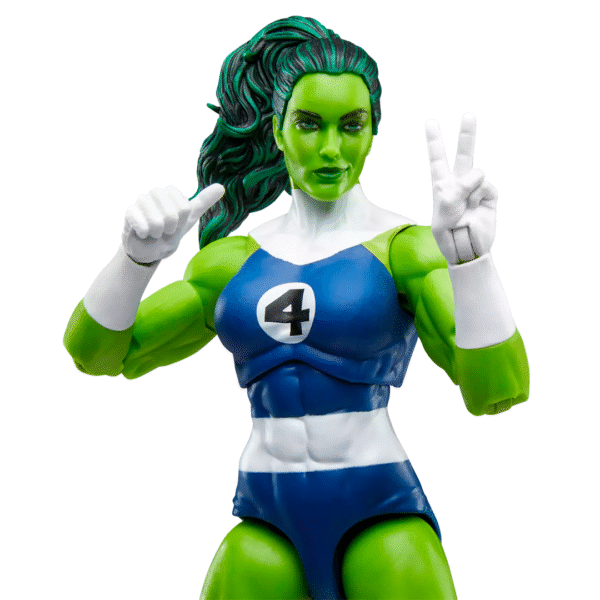 Marvel Legends Fantastic Four She-Hulk (Retro Collection) - Imagen 6