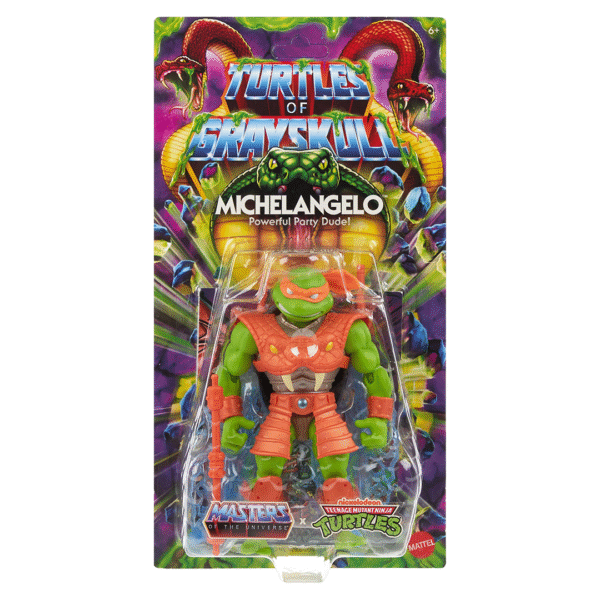 MOTU Origins Turtles of Grayskull Michelangelo (New ver.) - Imagen 4