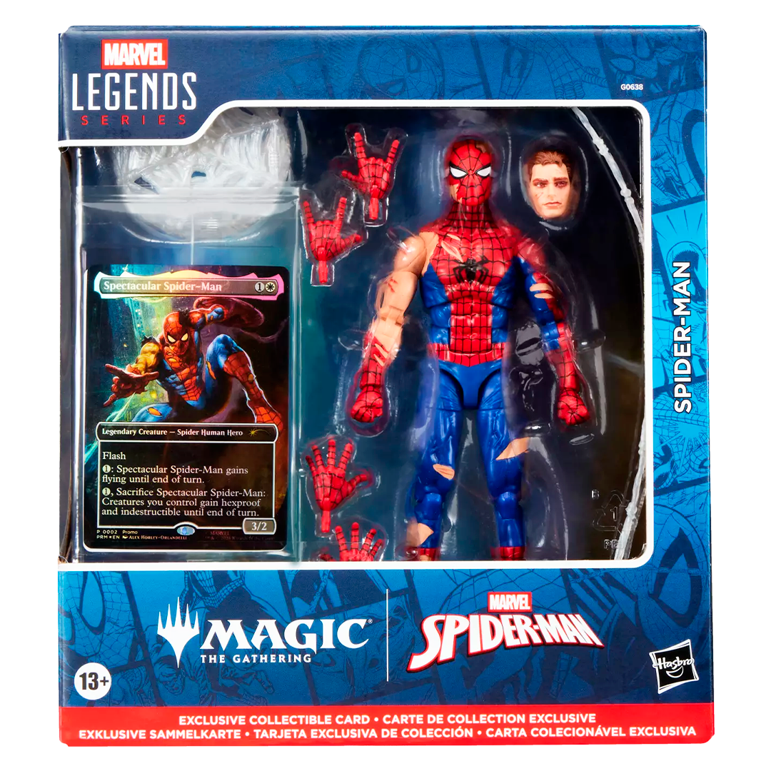 Marvel Legends Magic Battle-Damaged Spider-Man - Imagen 8