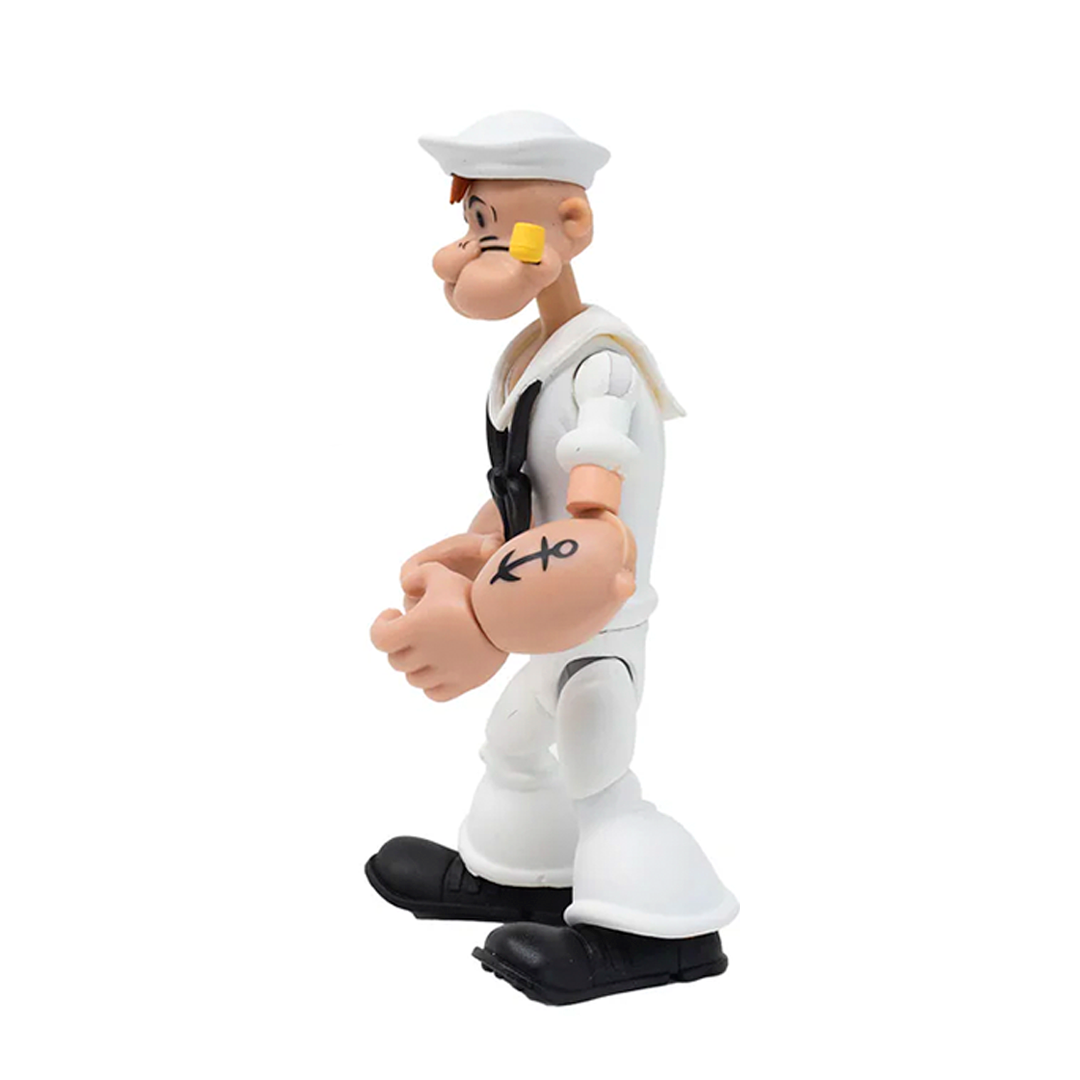 Popeye Classics Popeye The Sailor Man (White Sailor Suit) - Imagen 3