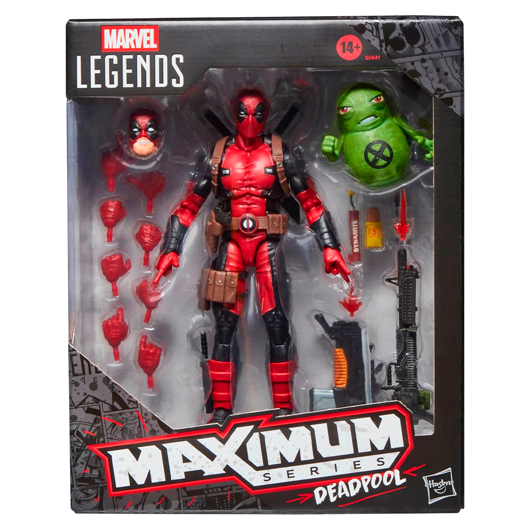 Marvel Legends Maximum Deadpool Deluxe - Imagen 8
