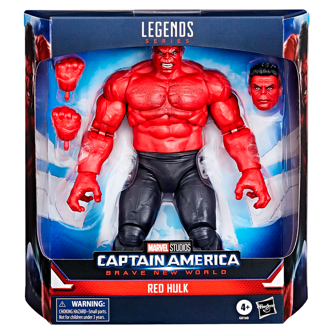 Marvel Legends Red Hulk Deluxe - Imagen 8