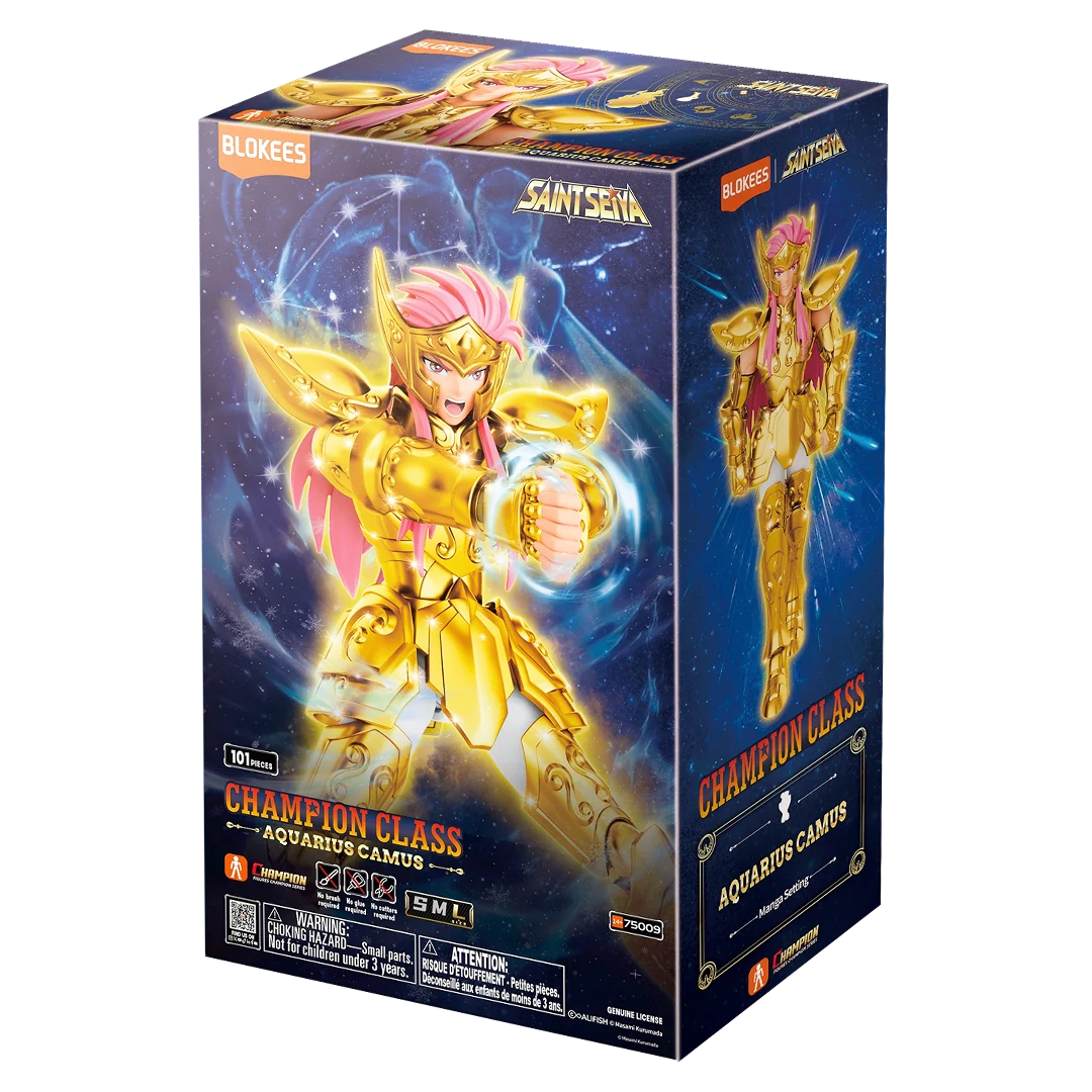 Champion Class Saint Seiya Aquarius Camus - MODEL KIT - Imagen 6