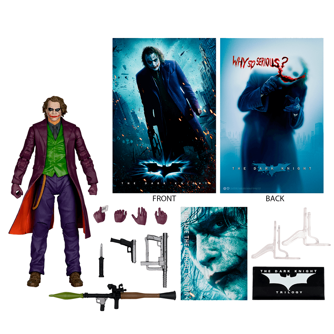 DC Multiverse The Dark Knight The Joker Deluxe - Imagen 6
