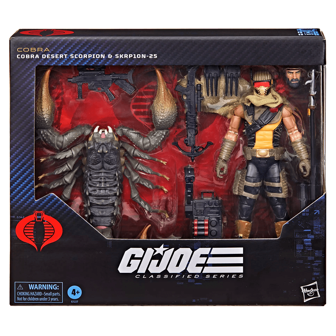 G.I. Joe Classified Series Cobra Desert Scorpion & SKRP10N-25 2-Pack - Imagen 6