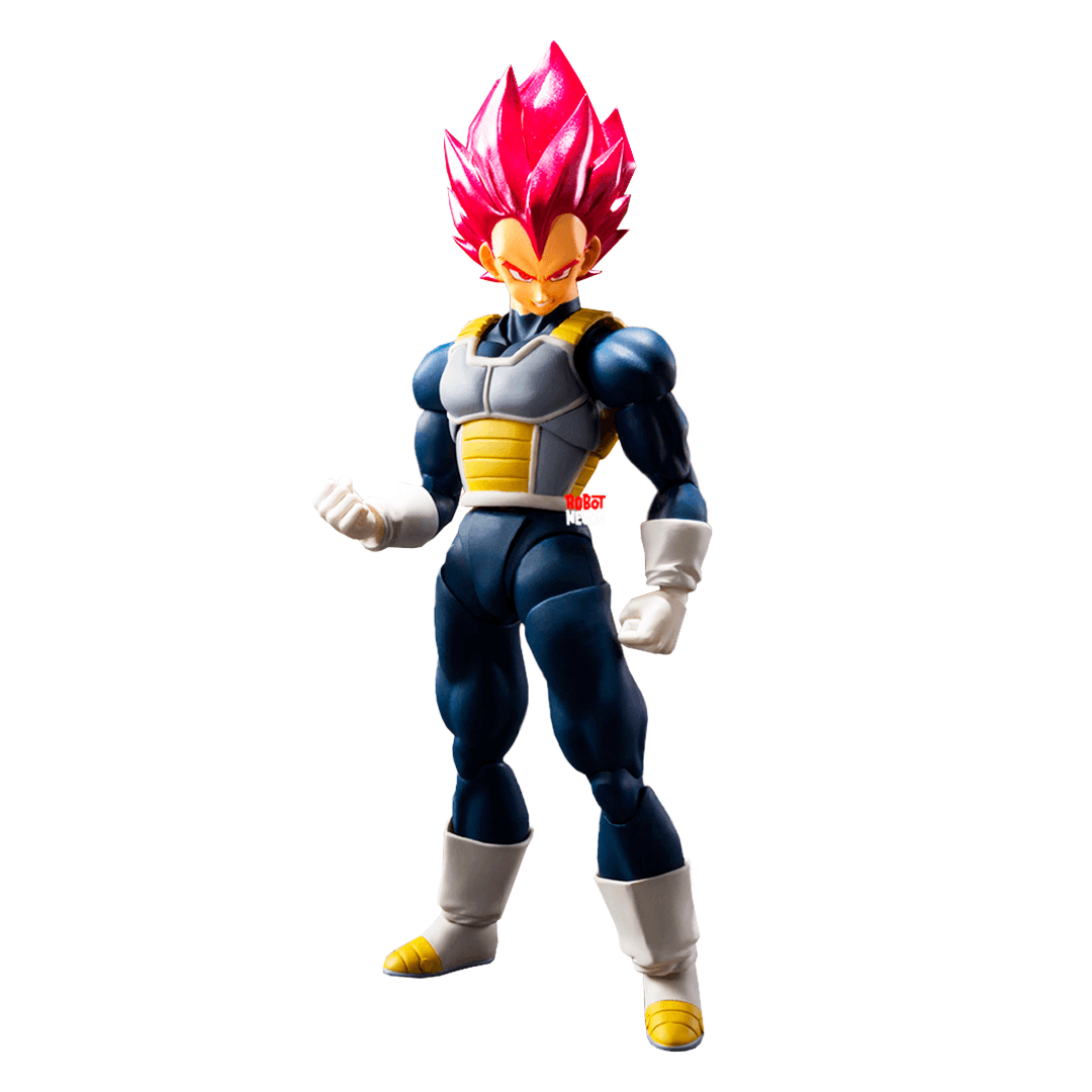 S.H.Figuarts Dragon Ball Super Vegeta Super Saiyan God (15th Anniversary) - Imagen 2
