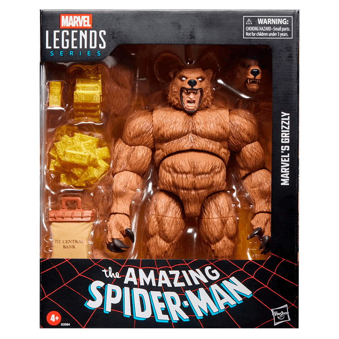 Marvel Legends The Amazing Spider-Man Grizzly - Imagen 8