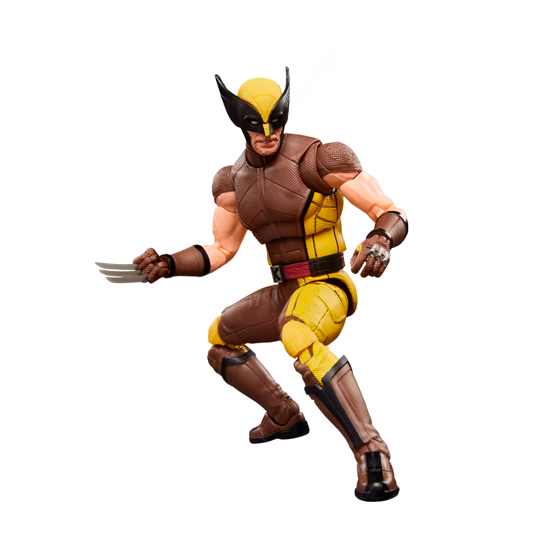 Marvel Legends Deadpool & Wolverine Wolvy (Brown Suit) - Imagen 5