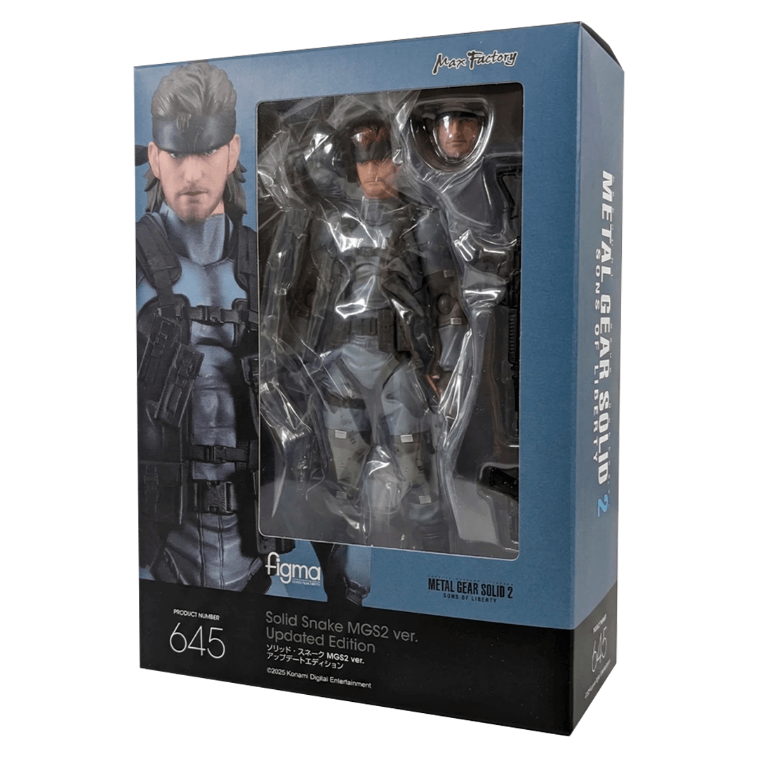figma Metal Gear Solid 2 Solid Snake (Updated Edition) - Imagen 9