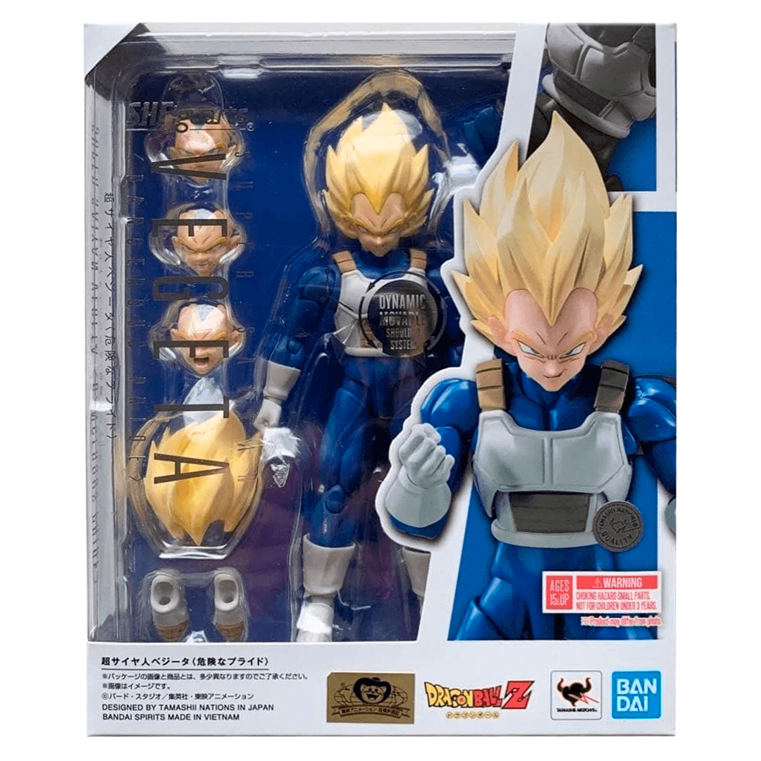 S.H.Figuarts Dragon Ball Z Vegeta -Dangerous pride- - Imagen 6