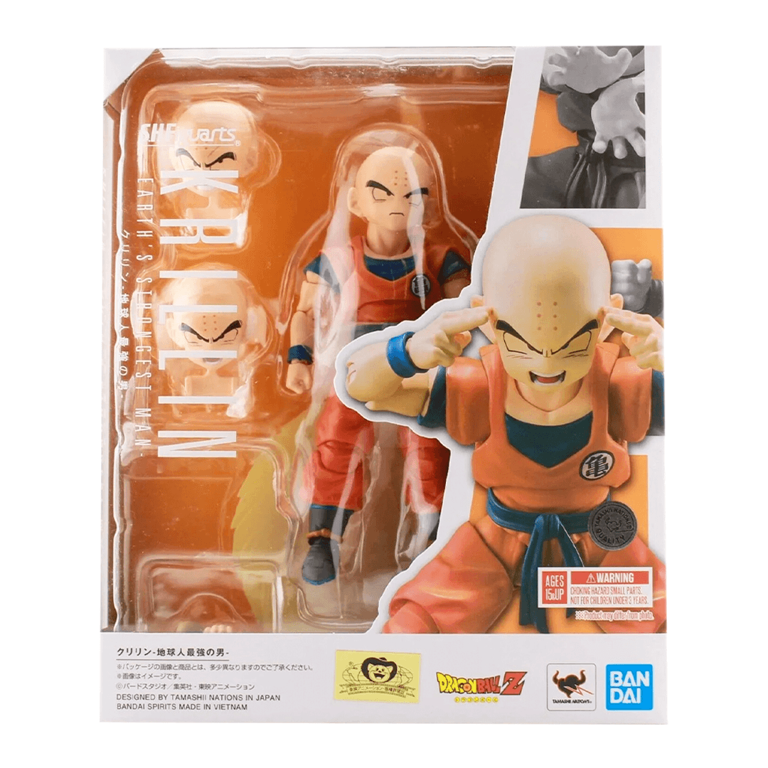 S.H.Figuarts Dragon Ball Z Krillin -Earth's strongest man- - Imagen 7