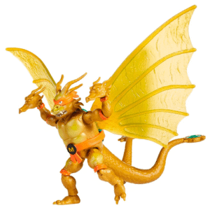 TMNT x Godzilla Michelangelo x King Ghidorah