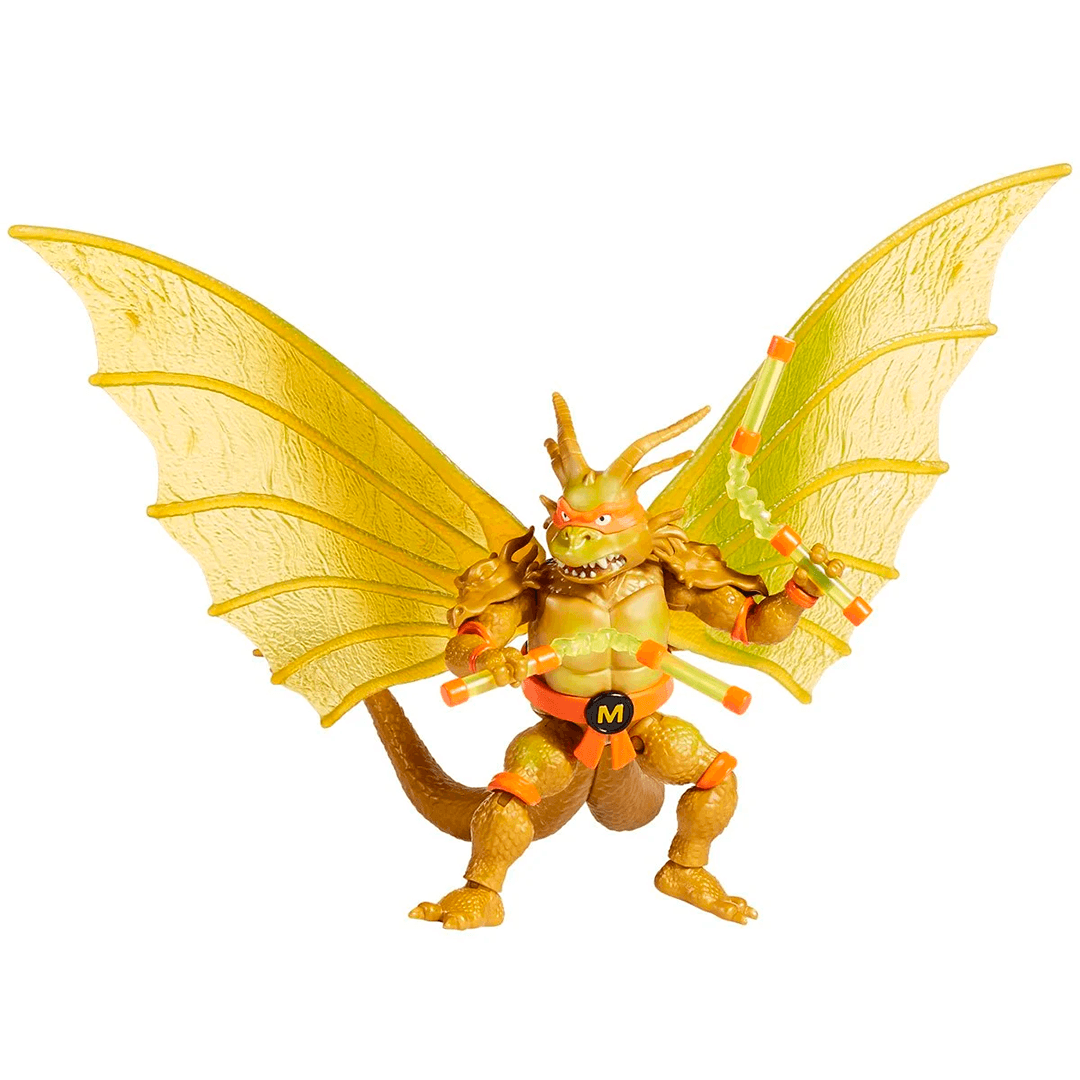 TMNT x Godzilla Michelangelo x King Ghidorah - Imagen 2