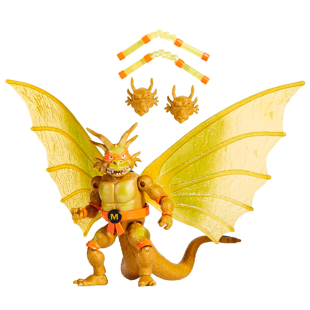 TMNT x Godzilla Michelangelo x King Ghidorah - Imagen 4