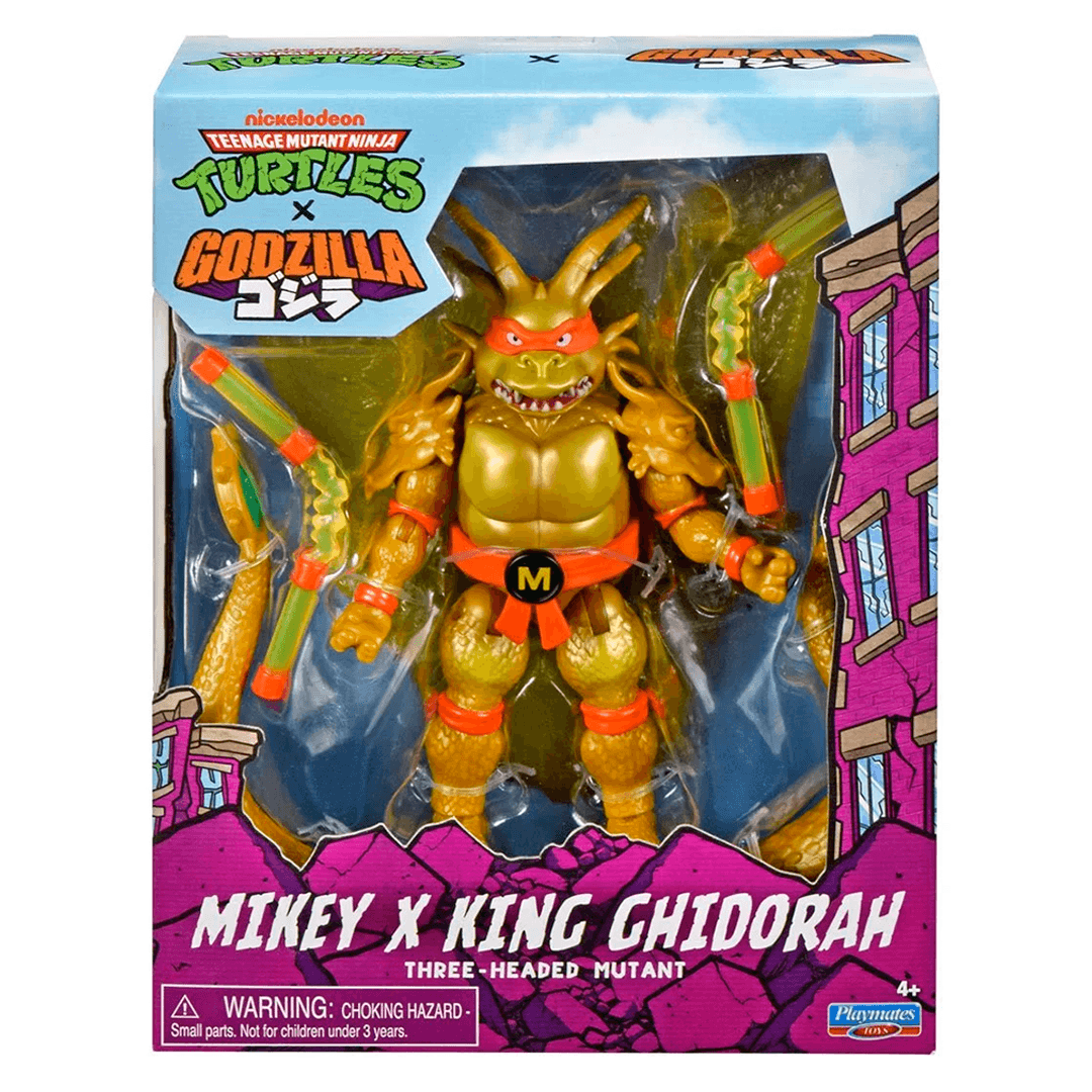 TMNT x Godzilla Michelangelo x King Ghidorah - Imagen 5
