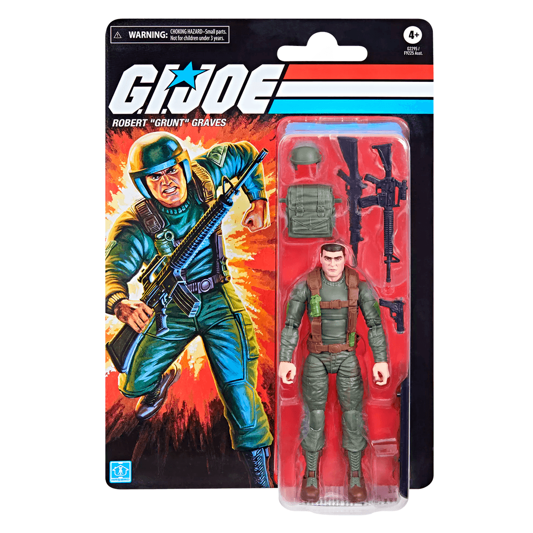 G.I. Joe Classified Series Retro Robert "Grunt" Graves - Imagen 4
