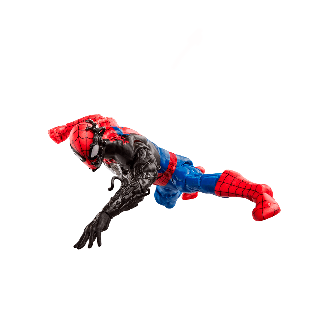Marvel Legends Secret Wars Spider-Man (Alien Costume) - Imagen 3