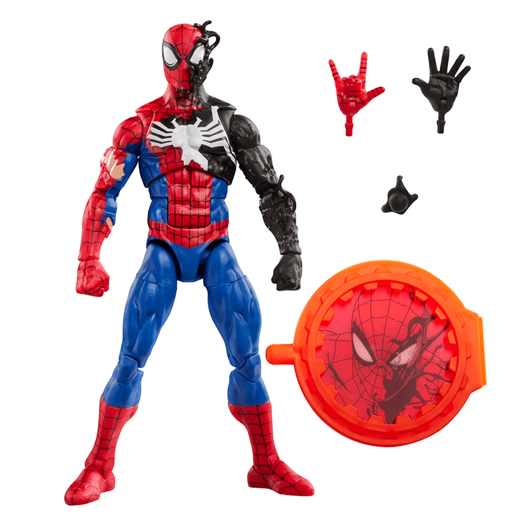 Marvel Legends Secret Wars Spider-Man (Alien Costume) - Imagen 7