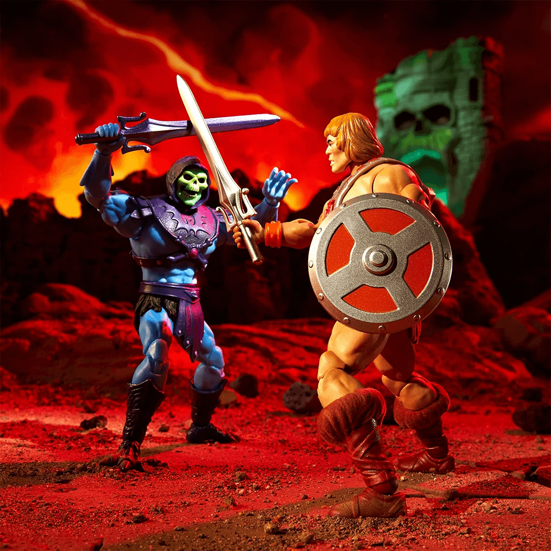 MOTU Masterverse He-Man vs Skeletor 40th Anniversary 2-Pack - Imagen 2