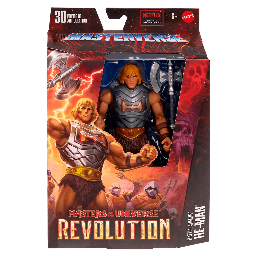 Masters of the Universe Revolution Battle Armor He-Man - Imagen 6