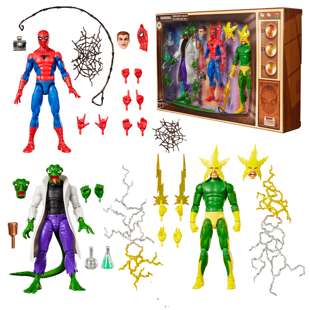 Marvel Legends Spider-Man Meme-Tastic 3-Pack - Imagen 9