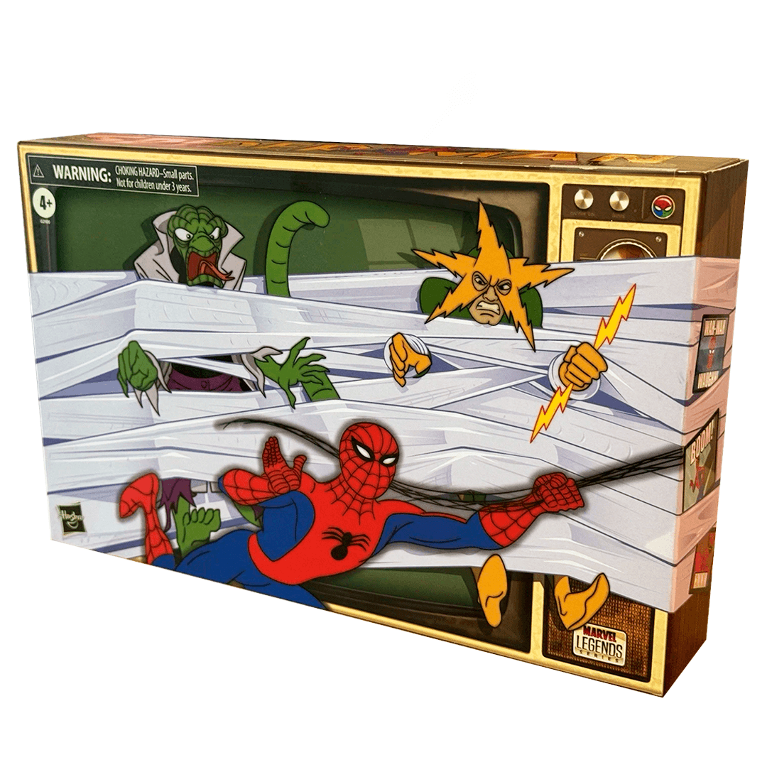 Marvel Legends Spider-Man Meme-Tastic 3-Pack - Imagen 11