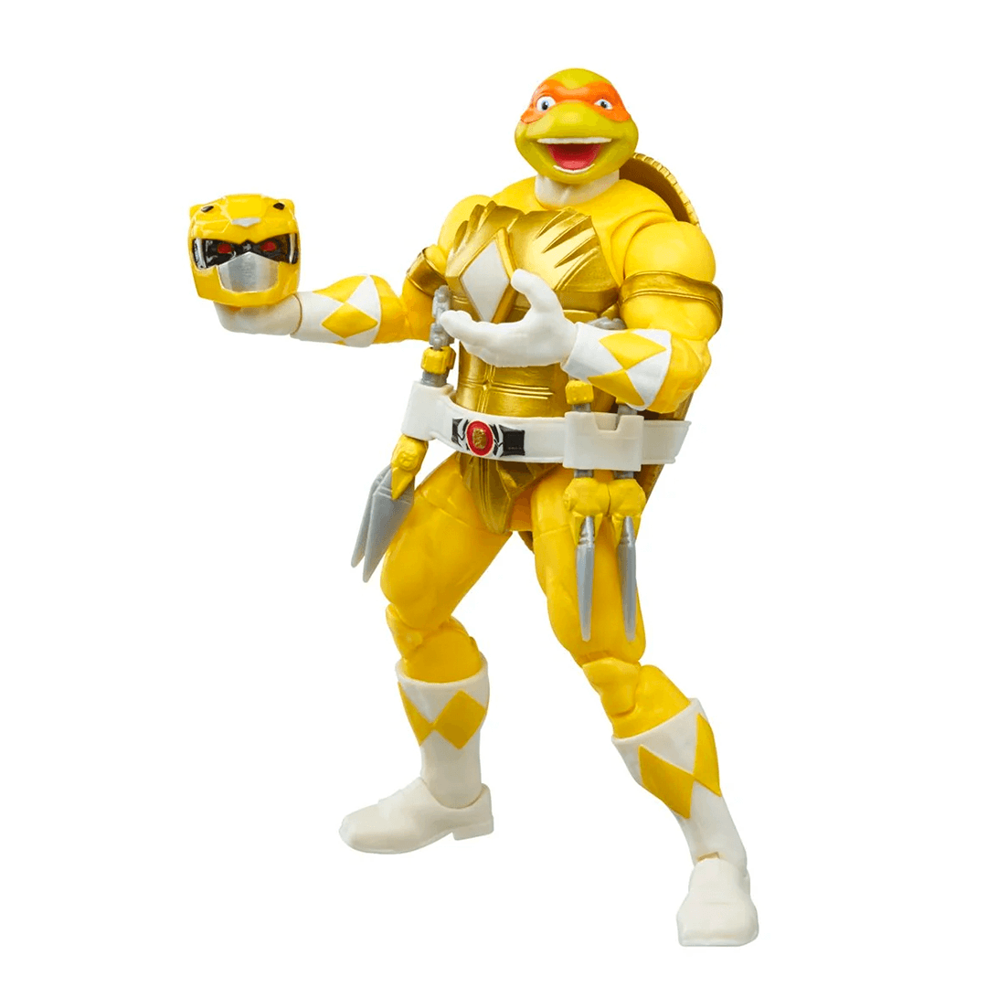 Power Rangers X TMNT April O'Neil & Michelangelo 2-Pack - Imagen 3