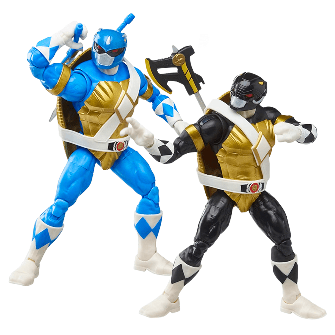 Power Rangers X TMNT Donatello & Leonardo 2-Pack