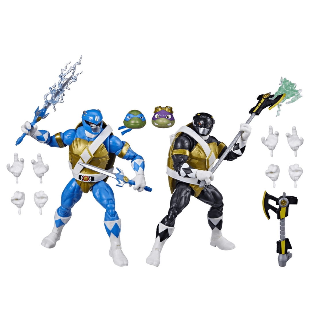 Power Rangers X TMNT Donatello & Leonardo 2-Pack - Imagen 5