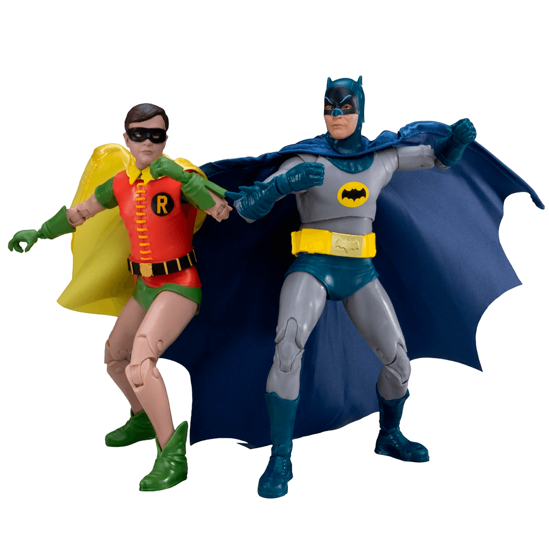 DC Multiverse Batman and Robin (Classic TV Series) 2-Pack - Imagen 2