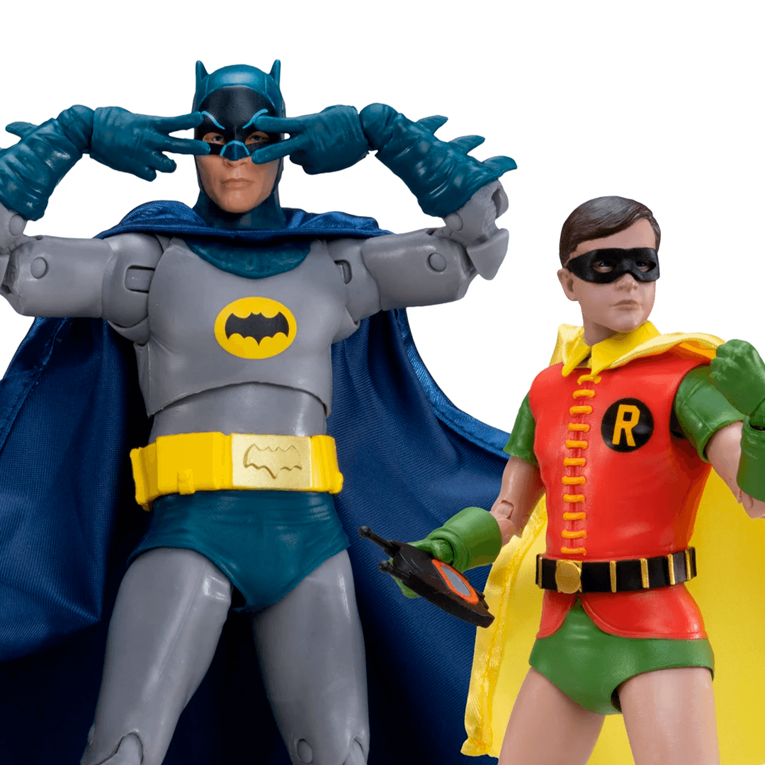 DC Multiverse Batman and Robin (Classic TV Series) 2-Pack - Imagen 7