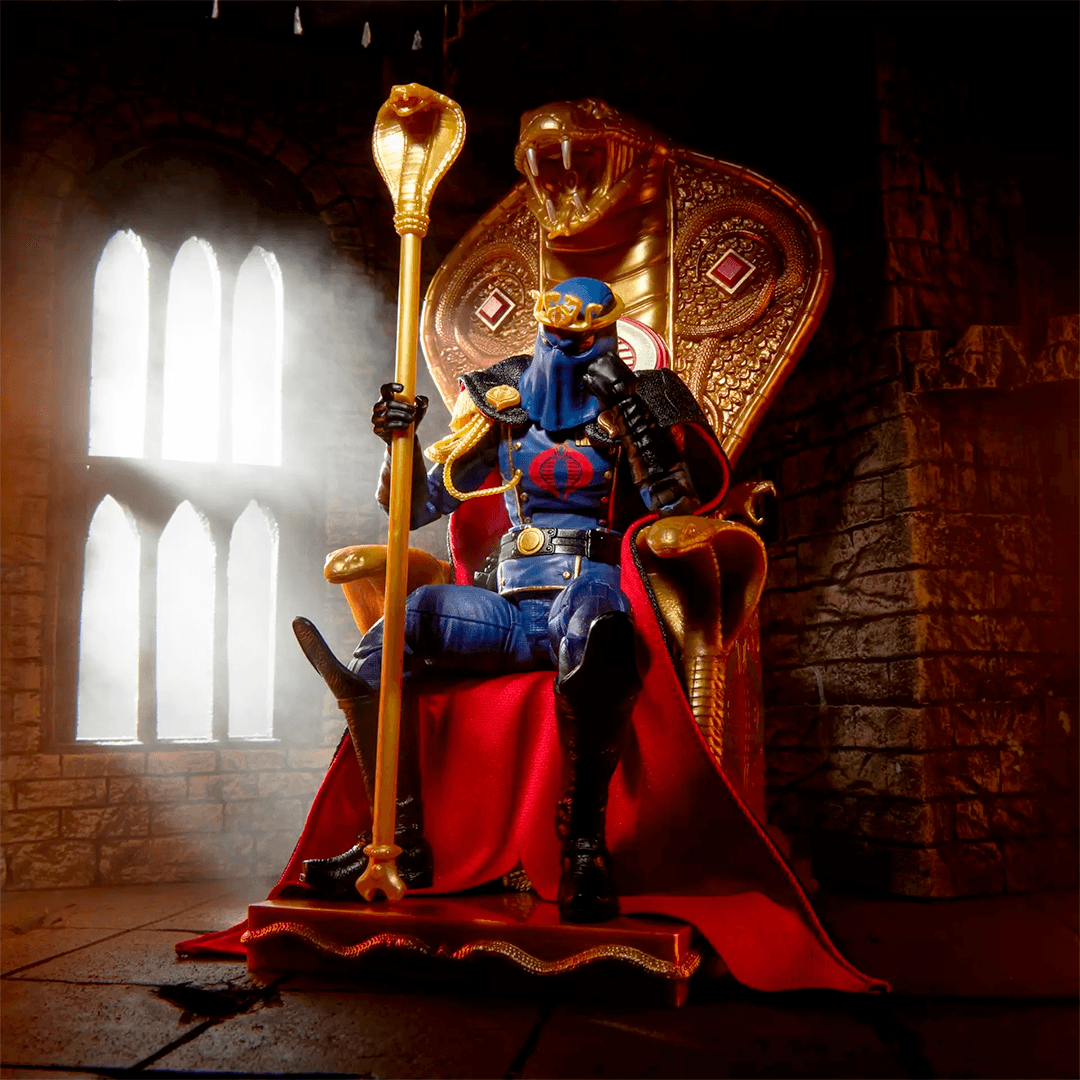G.I. Joe Classified Series Cobra Commander (Dress Uniform and Throne) - Imagen 2