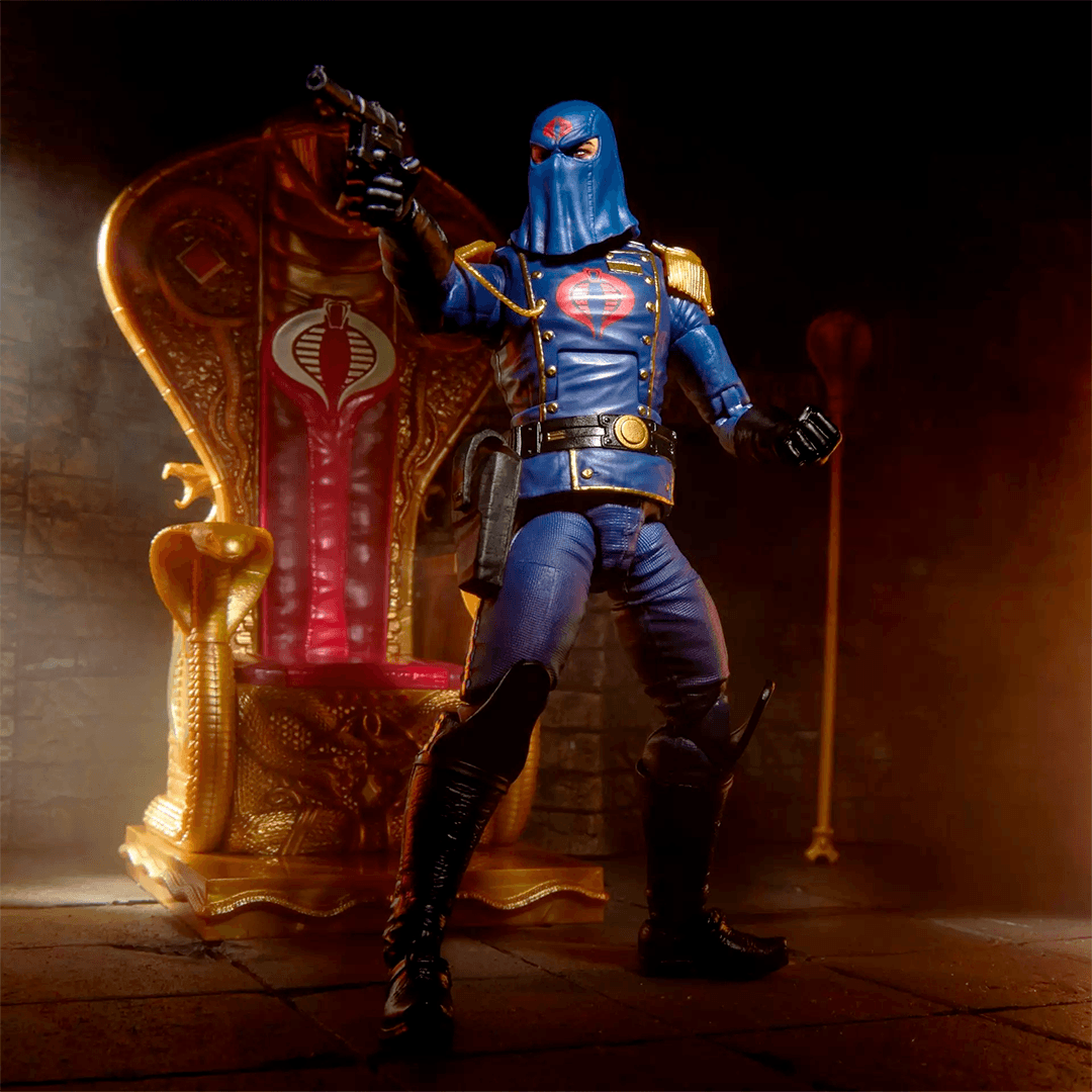 G.I. Joe Classified Series Cobra Commander (Dress Uniform and Throne) - Imagen 3