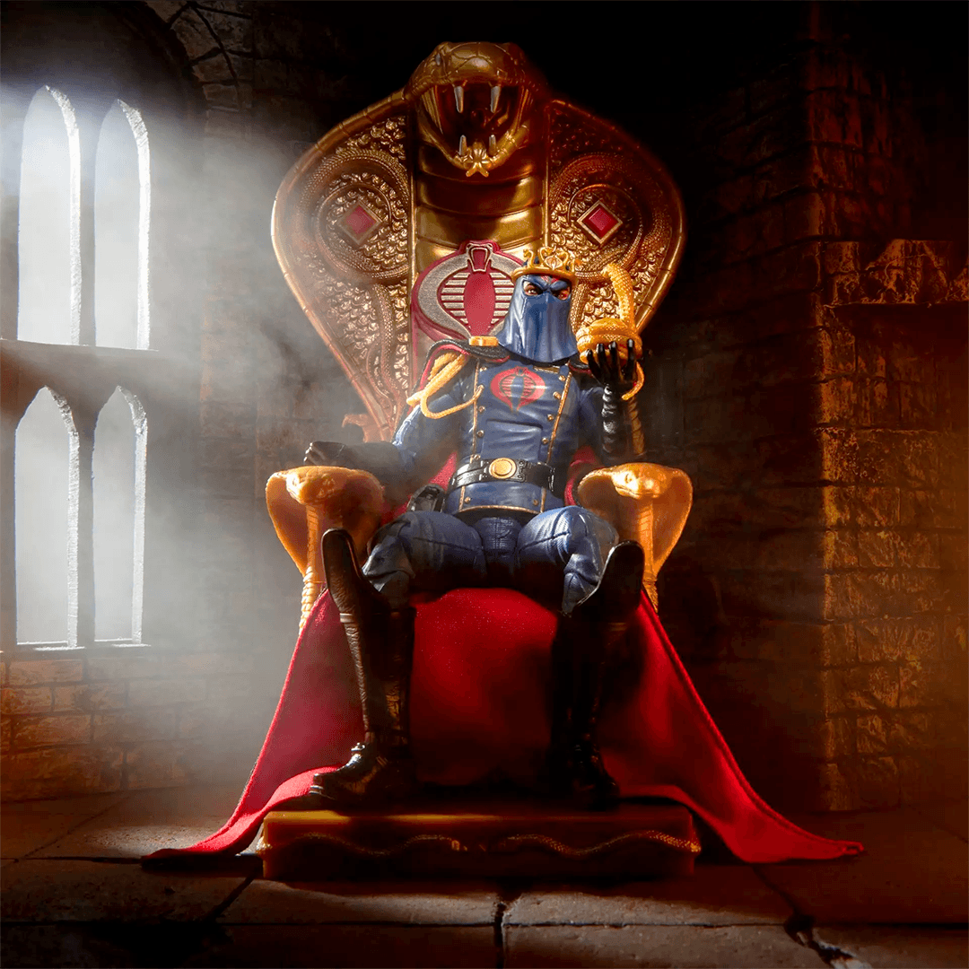 G.I. Joe Classified Series Cobra Commander (Dress Uniform and Throne) - Imagen 4