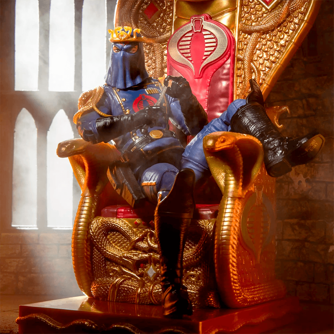 G.I. Joe Classified Series Cobra Commander (Dress Uniform and Throne) - Imagen 5