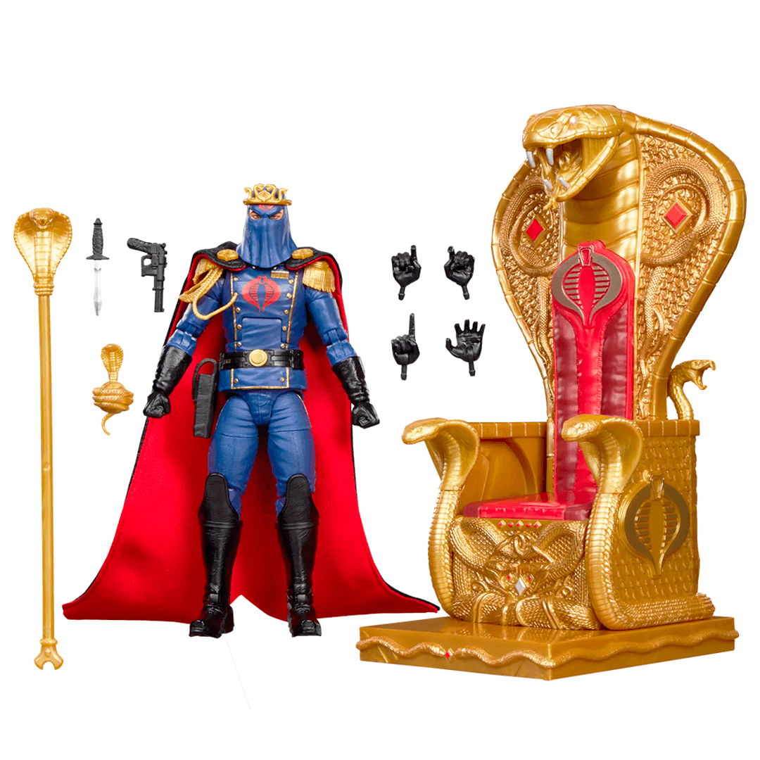 G.I. Joe Classified Series Cobra Commander (Dress Uniform and Throne) - Imagen 8